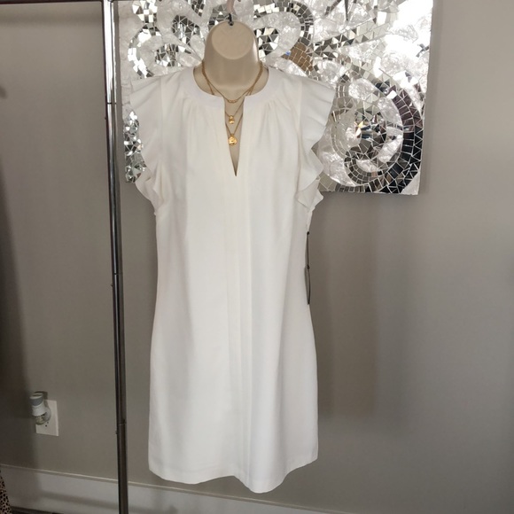 Vince Camino Ivy Flutter Sleeve Dress - Picture 3 of 9